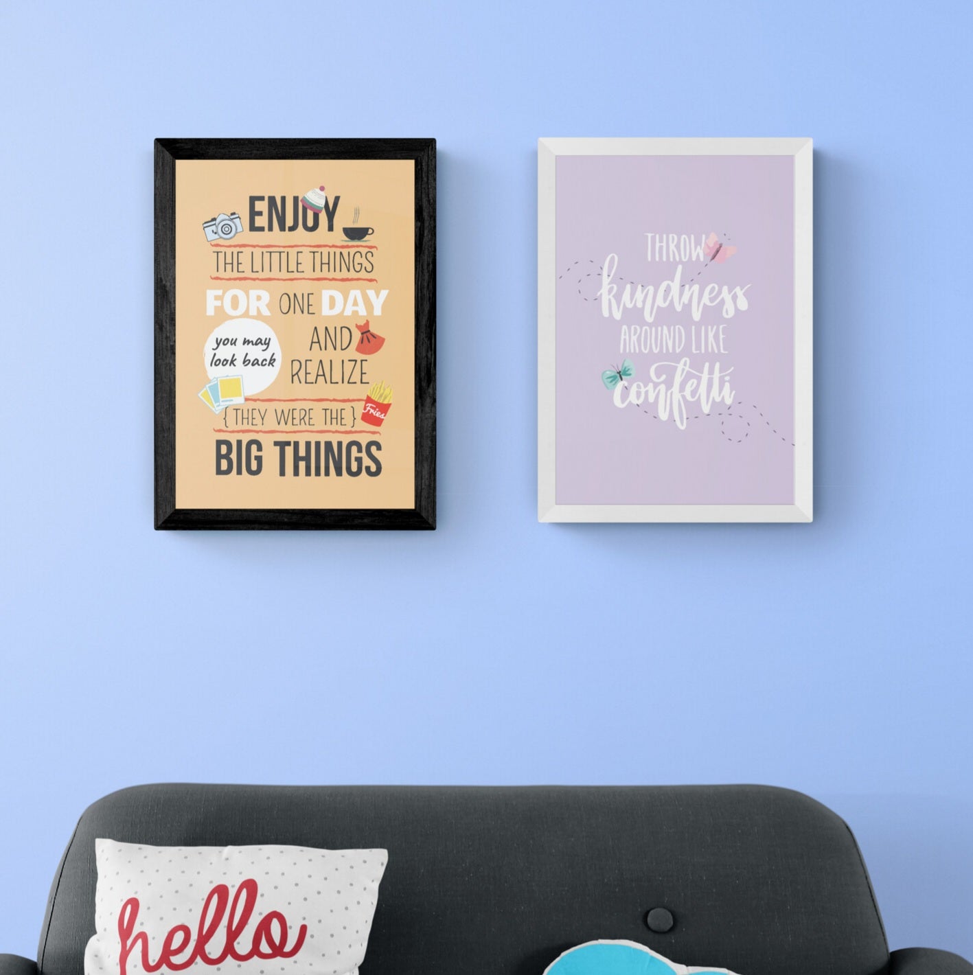 Set of 2 : Kindness & Little Things