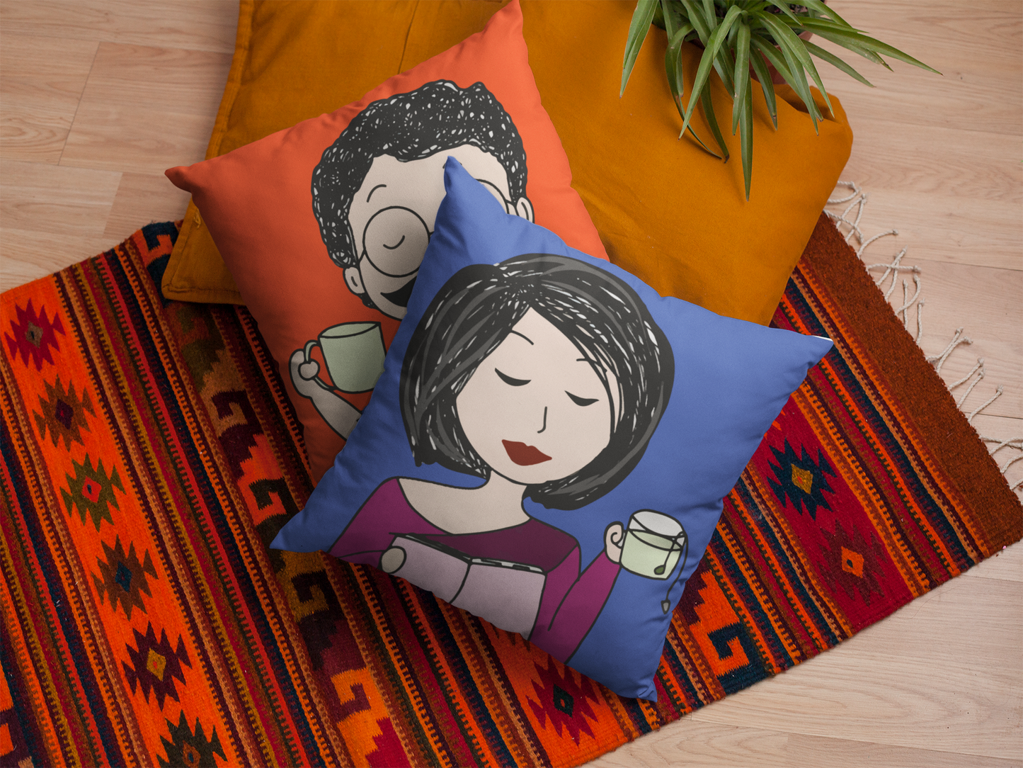 Set of 2 : Uncle Ji & Aunty Ji