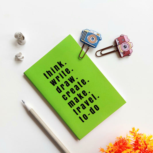 Think. Write. Draw. Create - Pocket Notebook