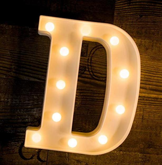 Marquee Letter Lights