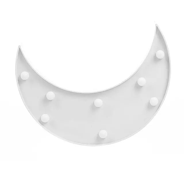 Set of 3 - Star, Cloud and Moon