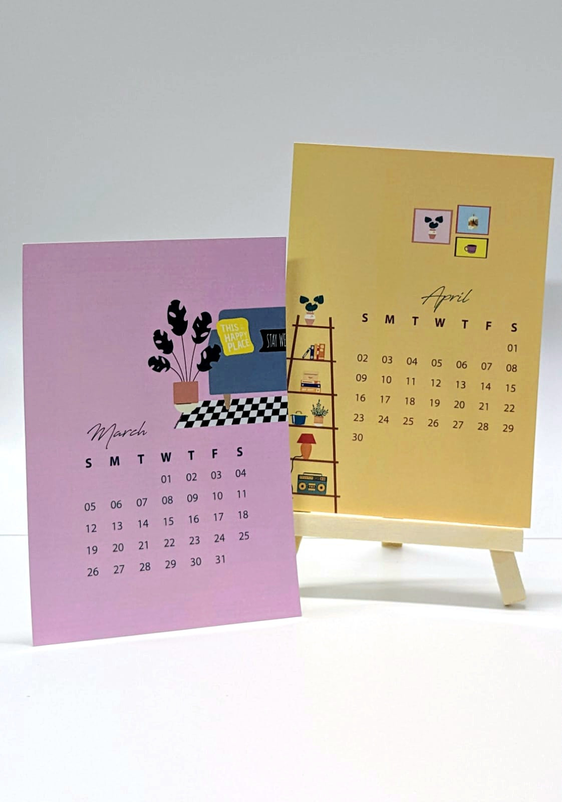 2025 Table Calendar - Home