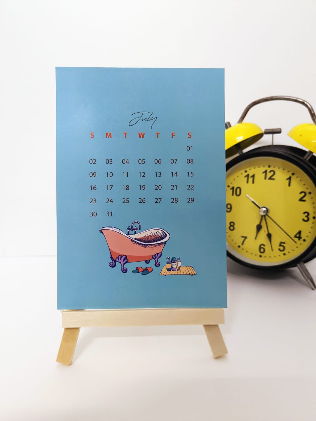 2025 Table Calendar - Home