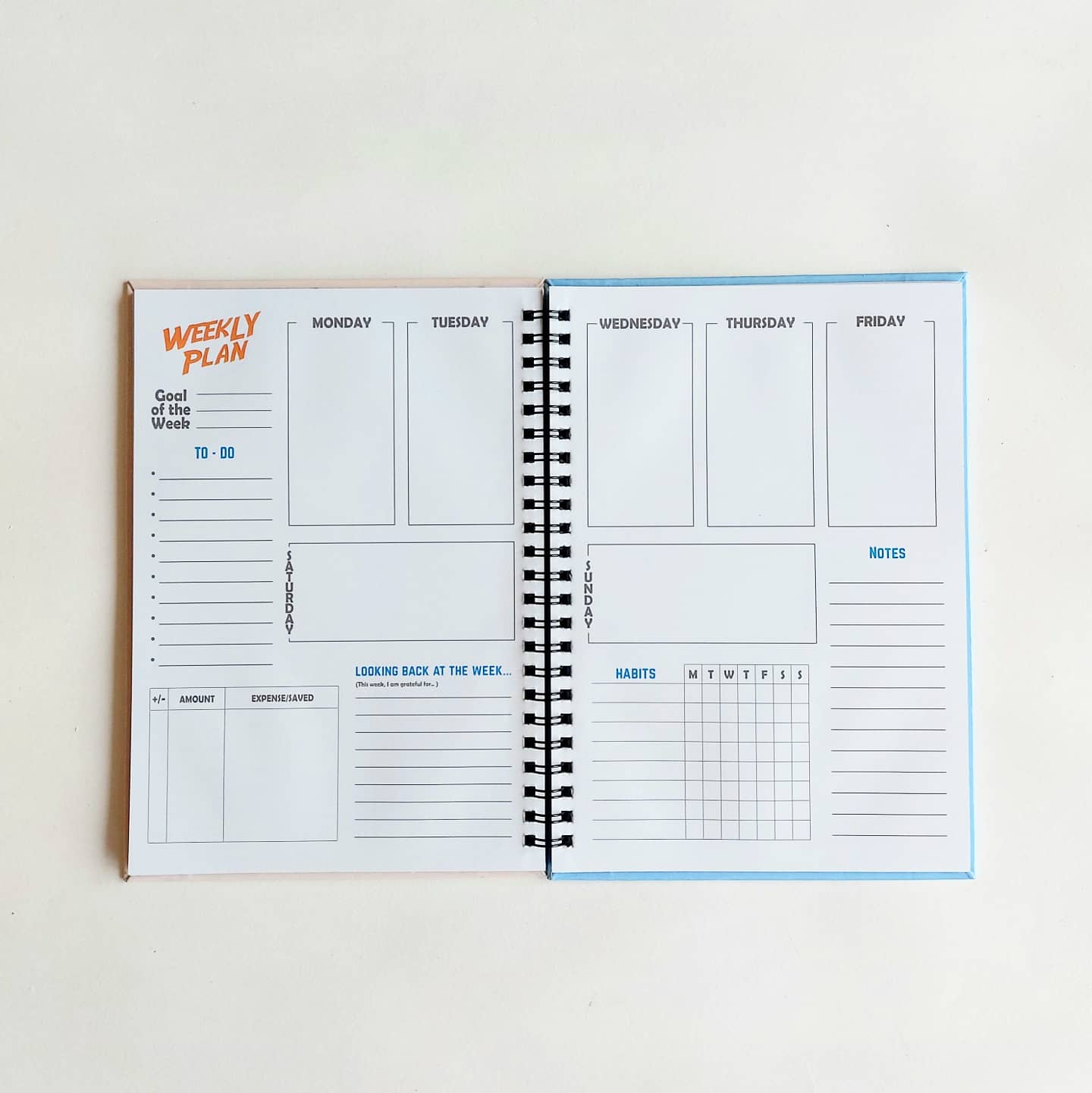 A lot can happen - Weekly Planner