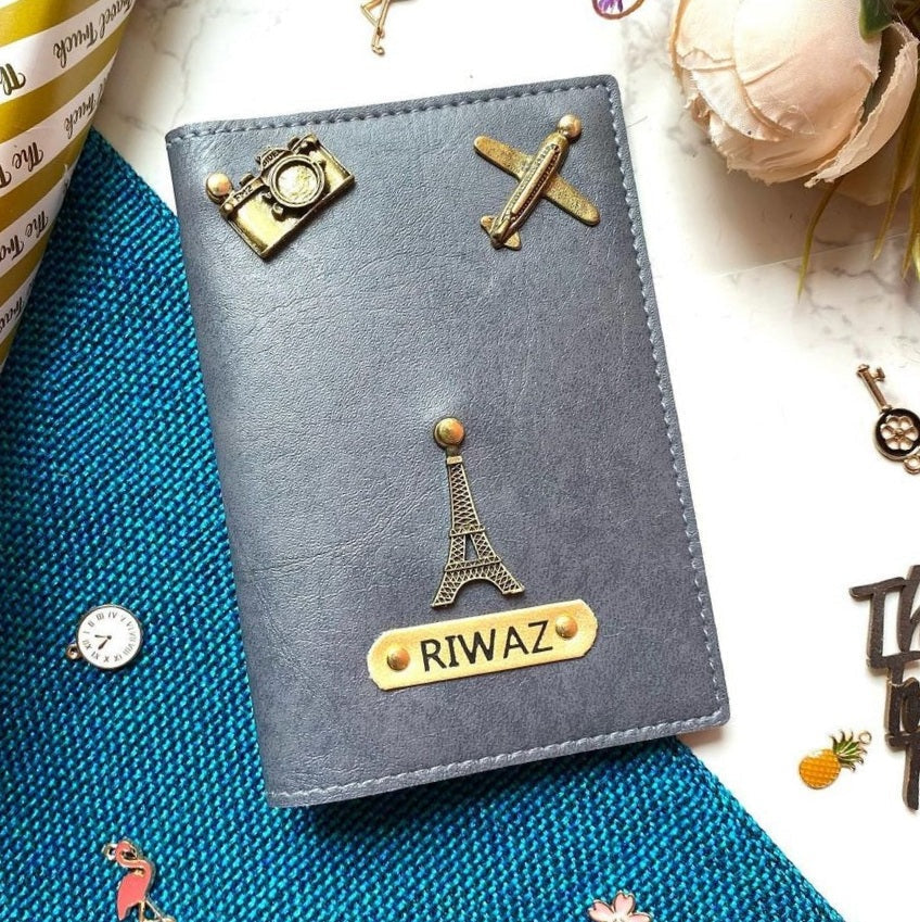 Personalized Passport Cover - One Charm
