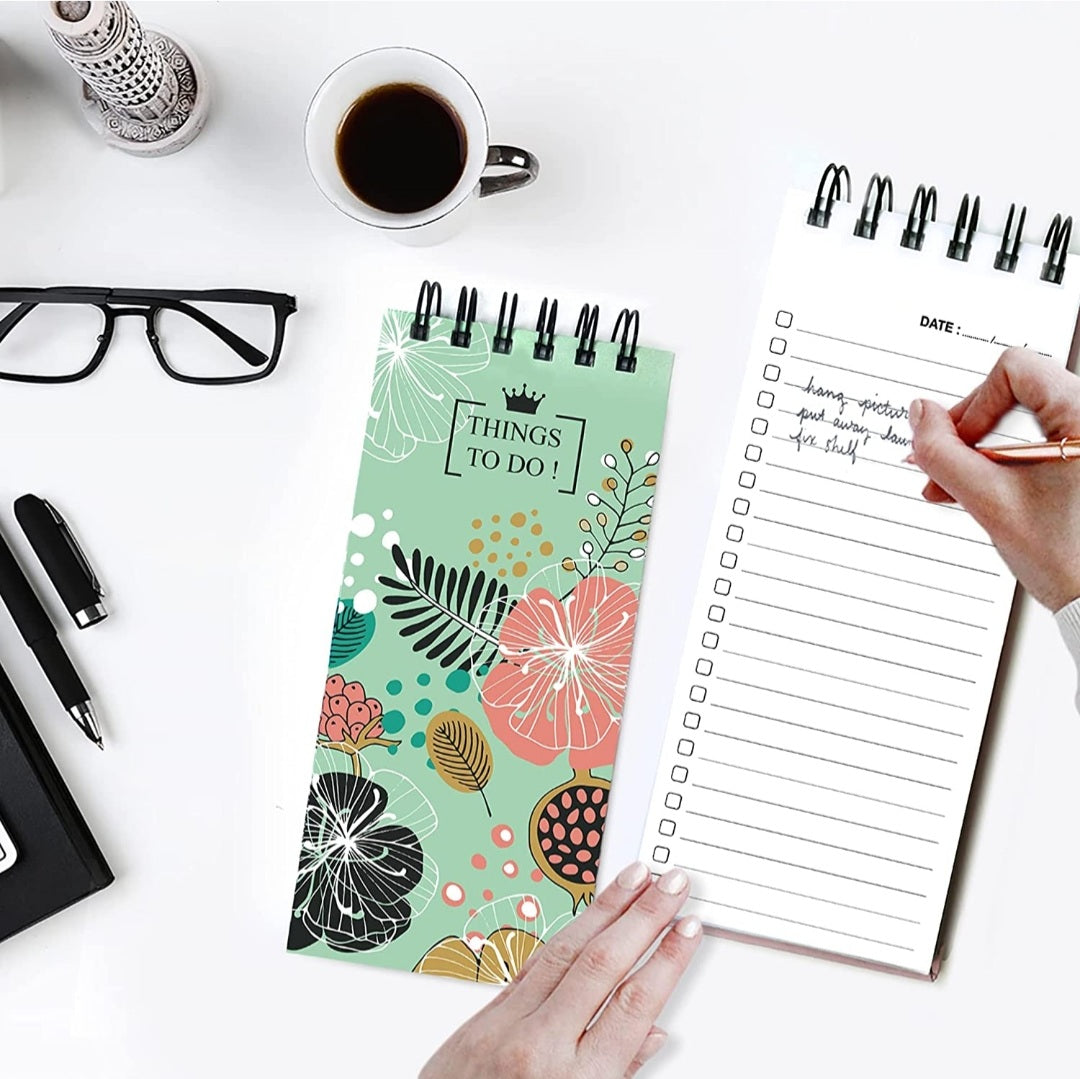 Green Tropical To Do Notepad
