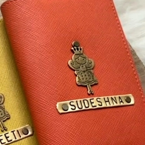 Personalized Passport Cover - Three Charms