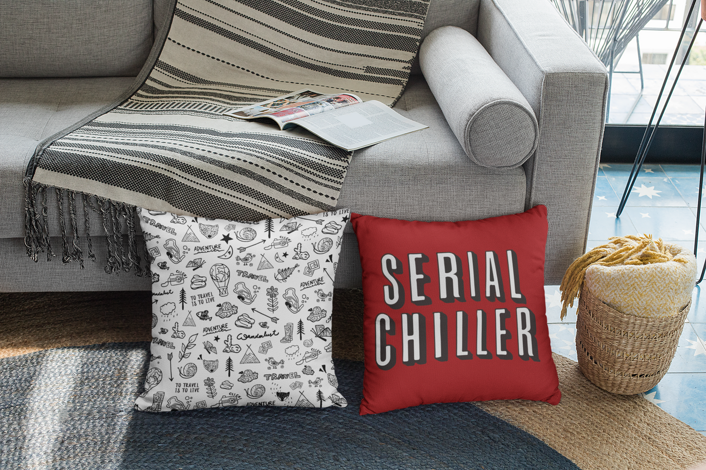 Set of 2 : Serial Chiller & Doodle