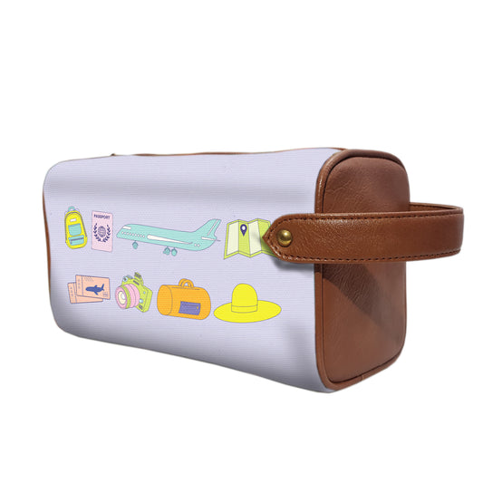 Travel Icons - Box Pouch